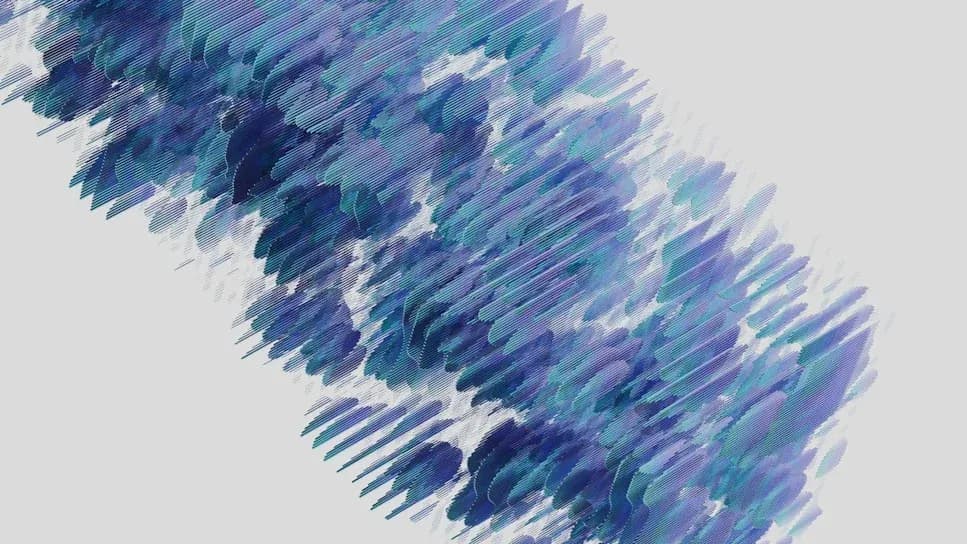 Abstract blue brush strokes on a light background — representing ProjexAI’s dynamic, creative execution methodology