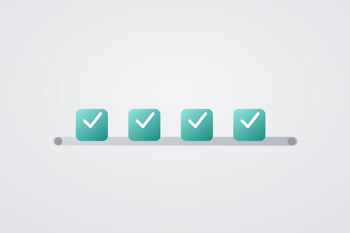 Abstract visualization representing predictable, high-volume customer questions answered instantly
