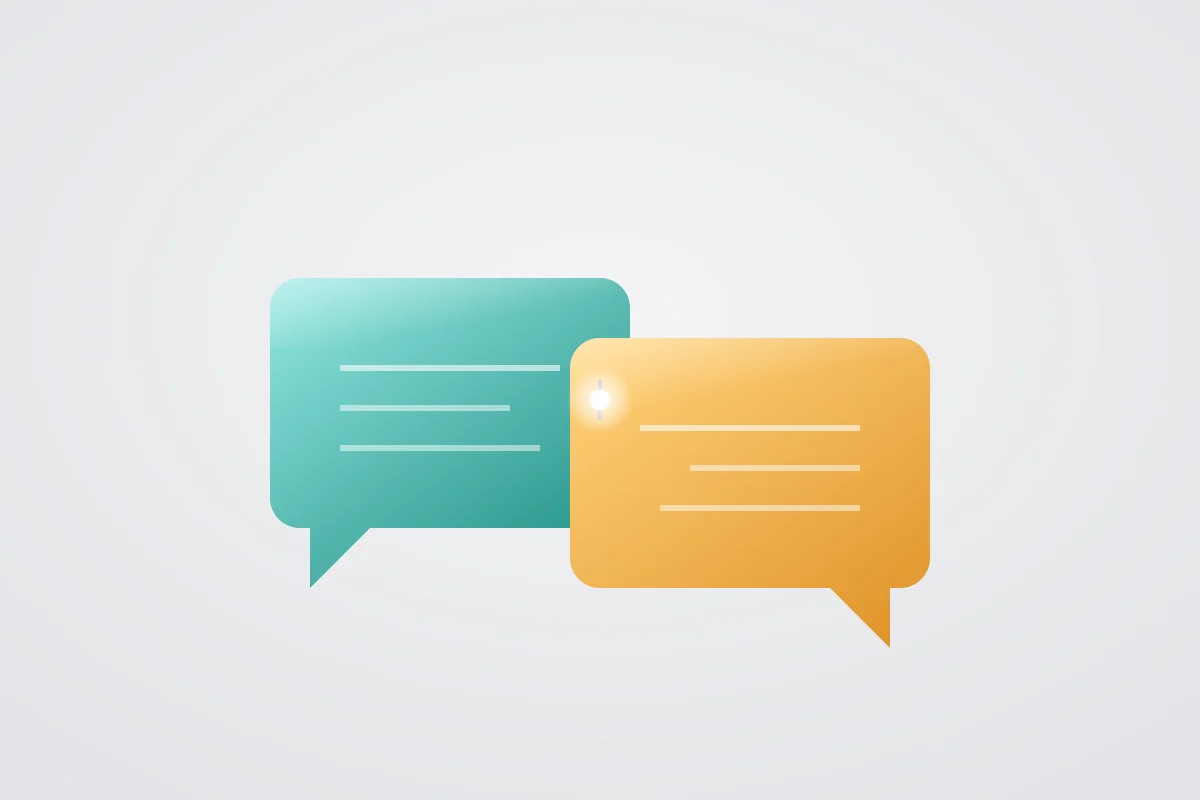 Abstract graphic representing parallel English and Arabic site content connected by hreflang tags
