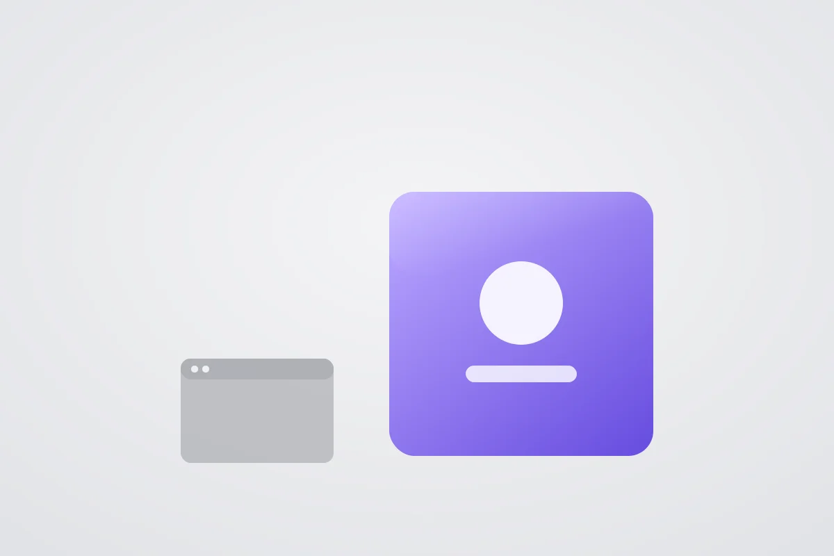 Abstract graphic representing a Google Business Profile outweighing on-page website signals