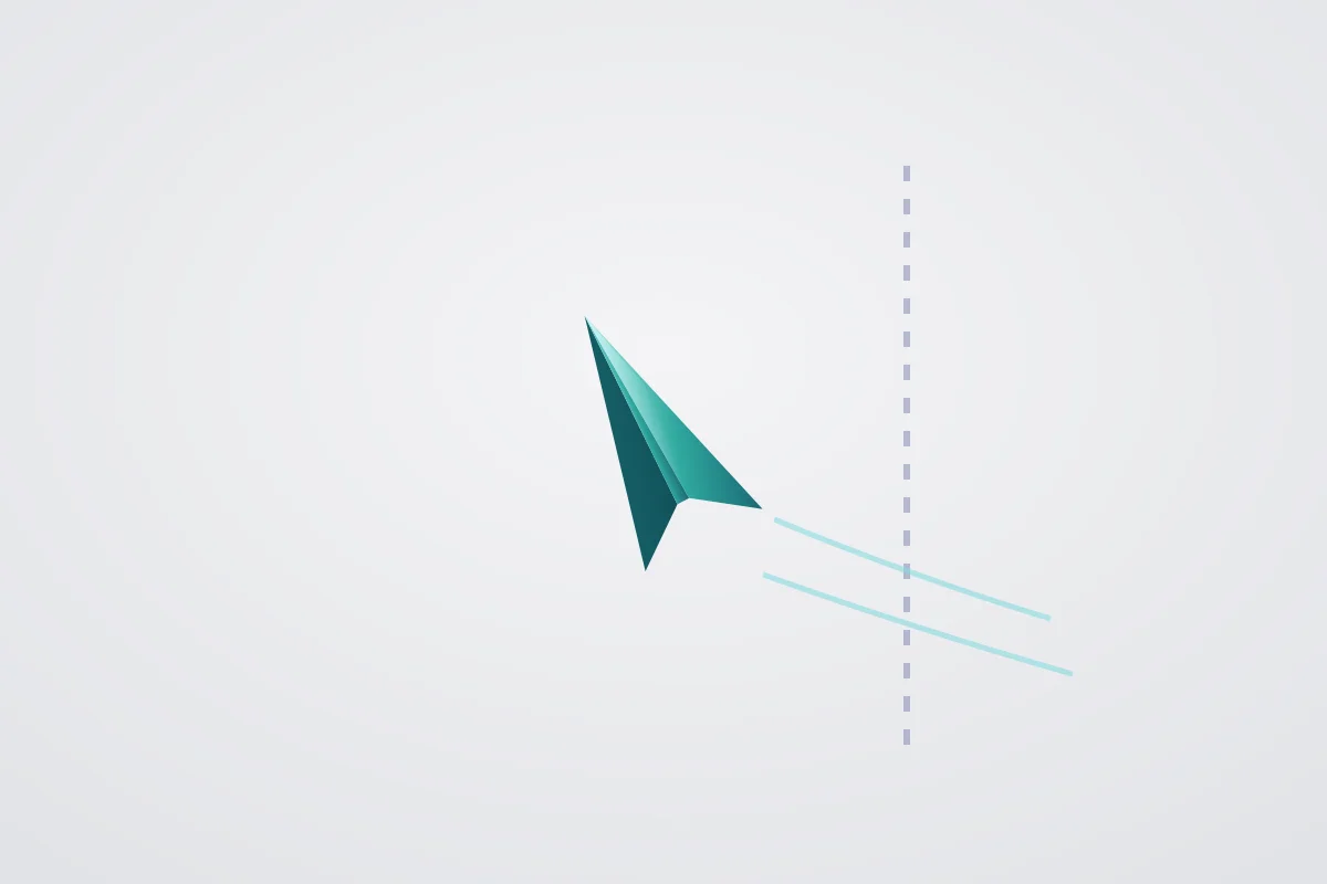 Abstract 3D visualization representing a finance automation system built ahead of a compliance deadline
