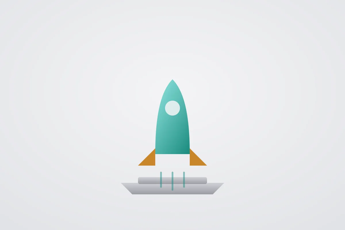 Abstract visualization representing a fast, ready-made platform suited to an early-stage store