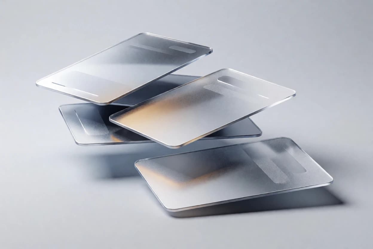 Scattered translucent screens representing freelance trainers managing clients manually through disconnected chat messages and screenshots
